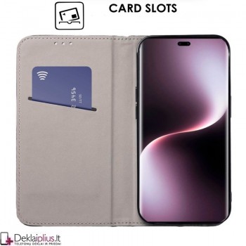 Telone dirbtinės odos dėklas - žalias (Huawei Honor Magic 8 Pro)
